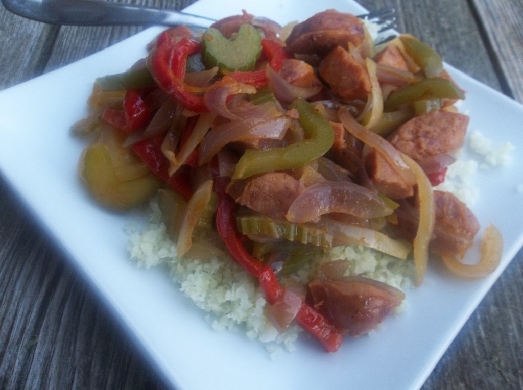 Sausage and Pepper Stir Fry