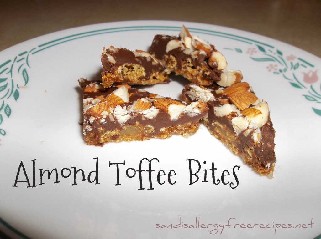 Almond Toffee Bites