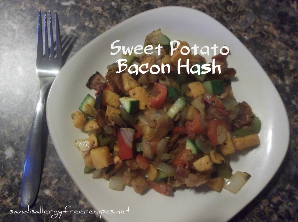 Sweet Potato Bacon Hash