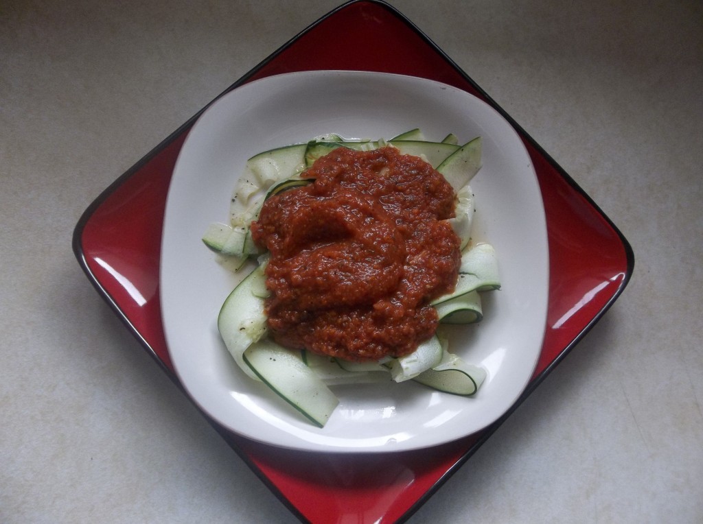 Spaghetti and Meatballs&Zucchini Ribbons