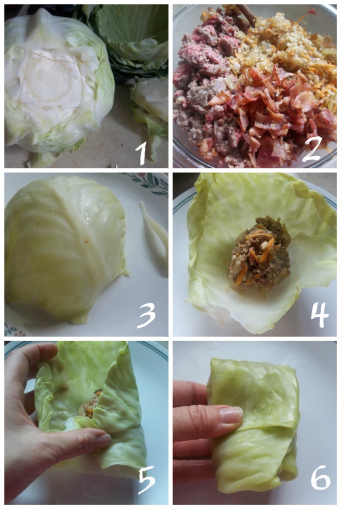 Making Cabbage Rolls