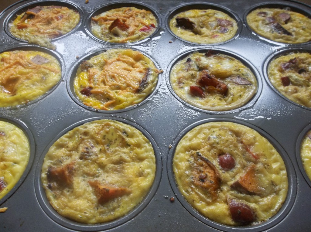 Veggie and Sausage Egg Cups