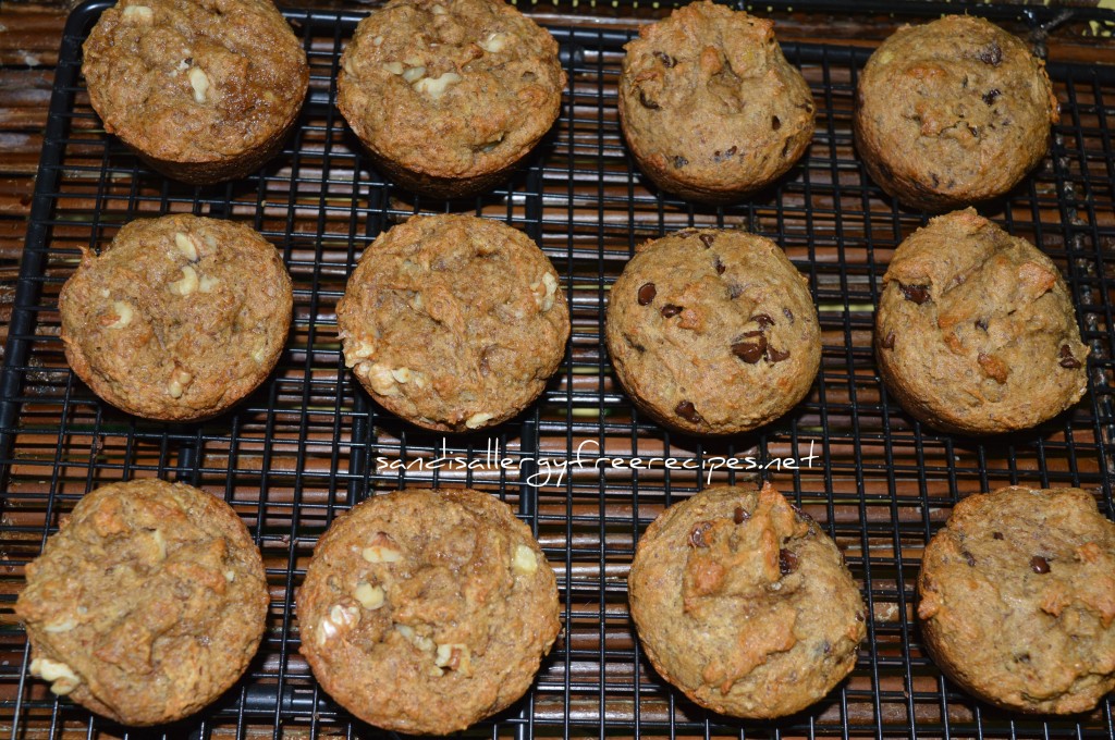 Healthy-Egg Free Banana Muffins