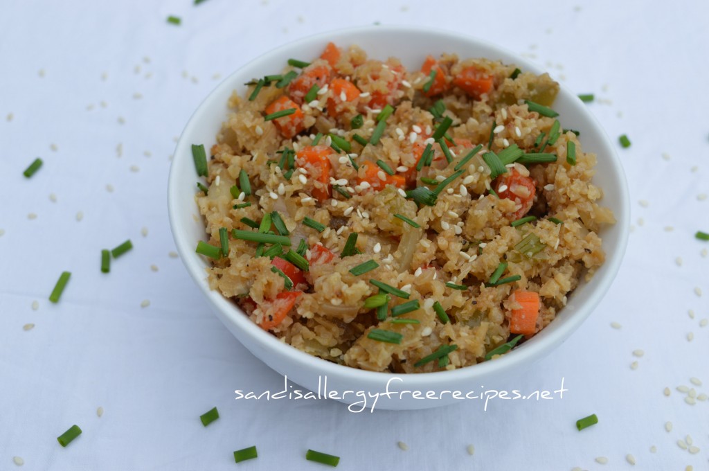 Paleo Veggie Fried 'Rice'