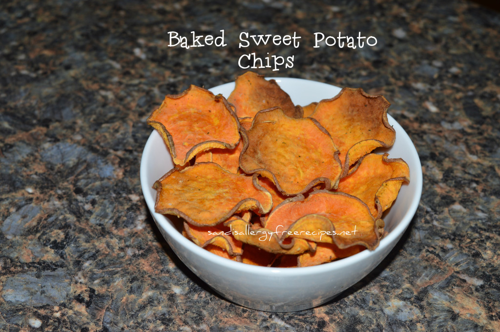 Baked Sweet Potato Chips