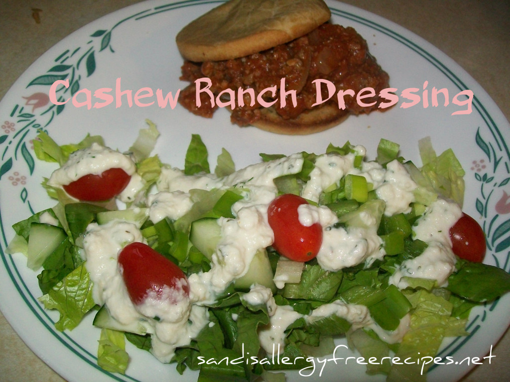 Cashew Ranch Dressing