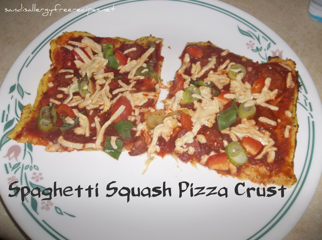 Spaghetti Squah Pizza Crust