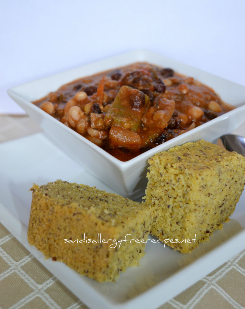 Beef Chili & Corn Bread