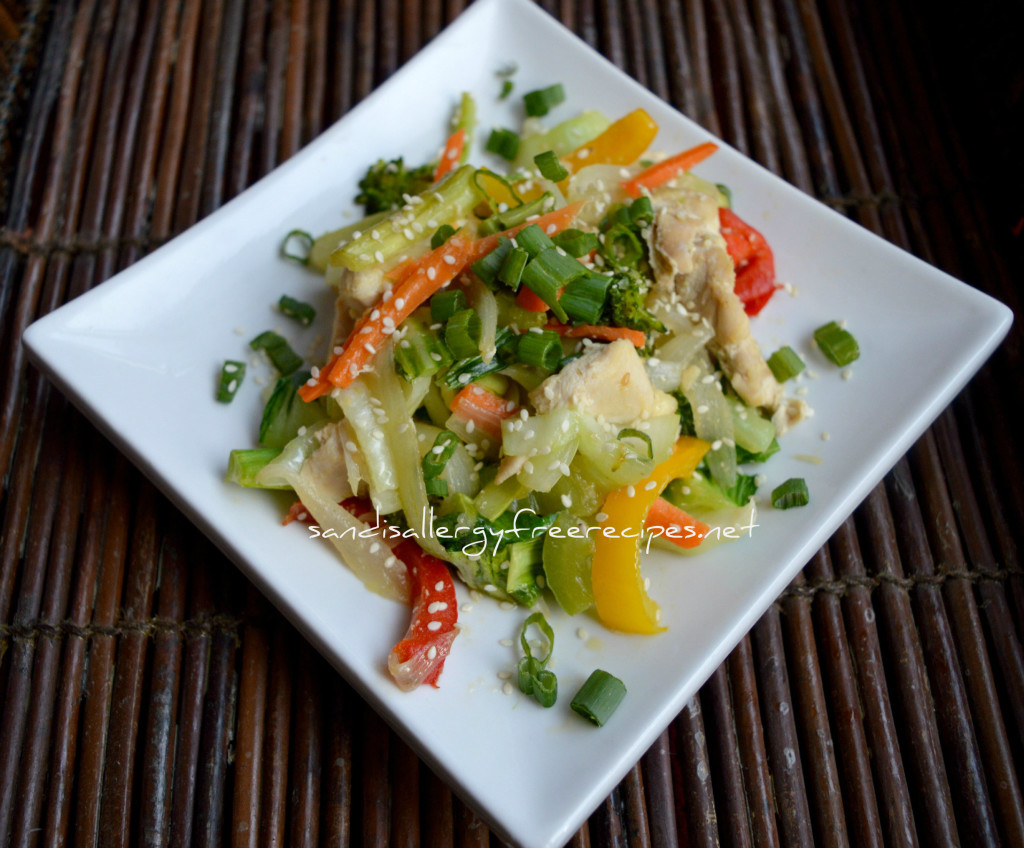 Ginger Sesame Chicken Stir Fry