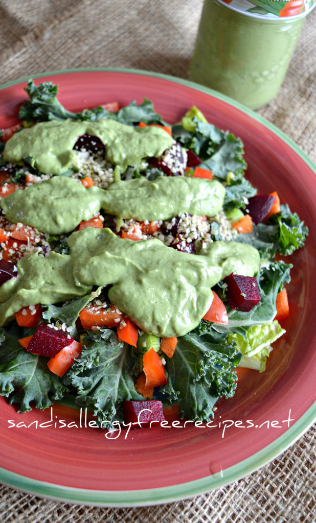 Avocado Green Goddess Dressing