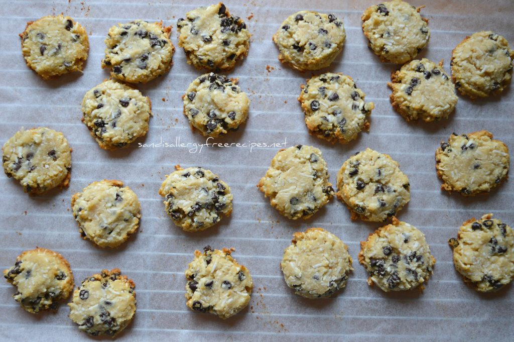 Coconut Chocolate Chip Cookies