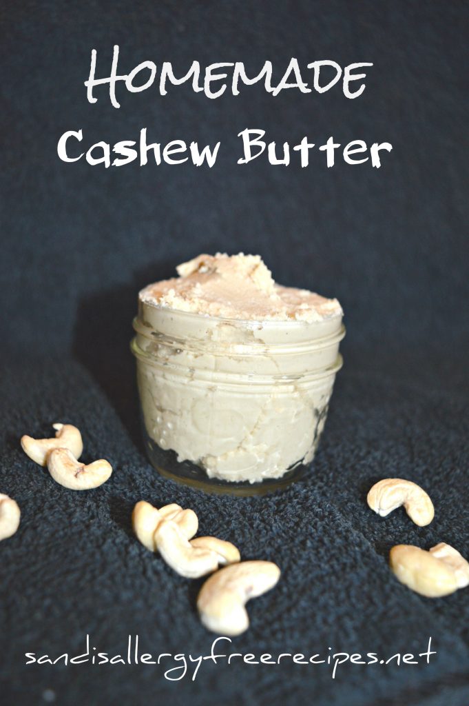 Homemade Cashew Butter