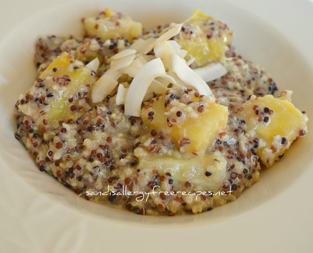 Tropical Ancient Grains Breakfast Bowl