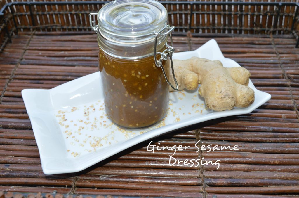 Ginger Sesame Dressing and Marinade