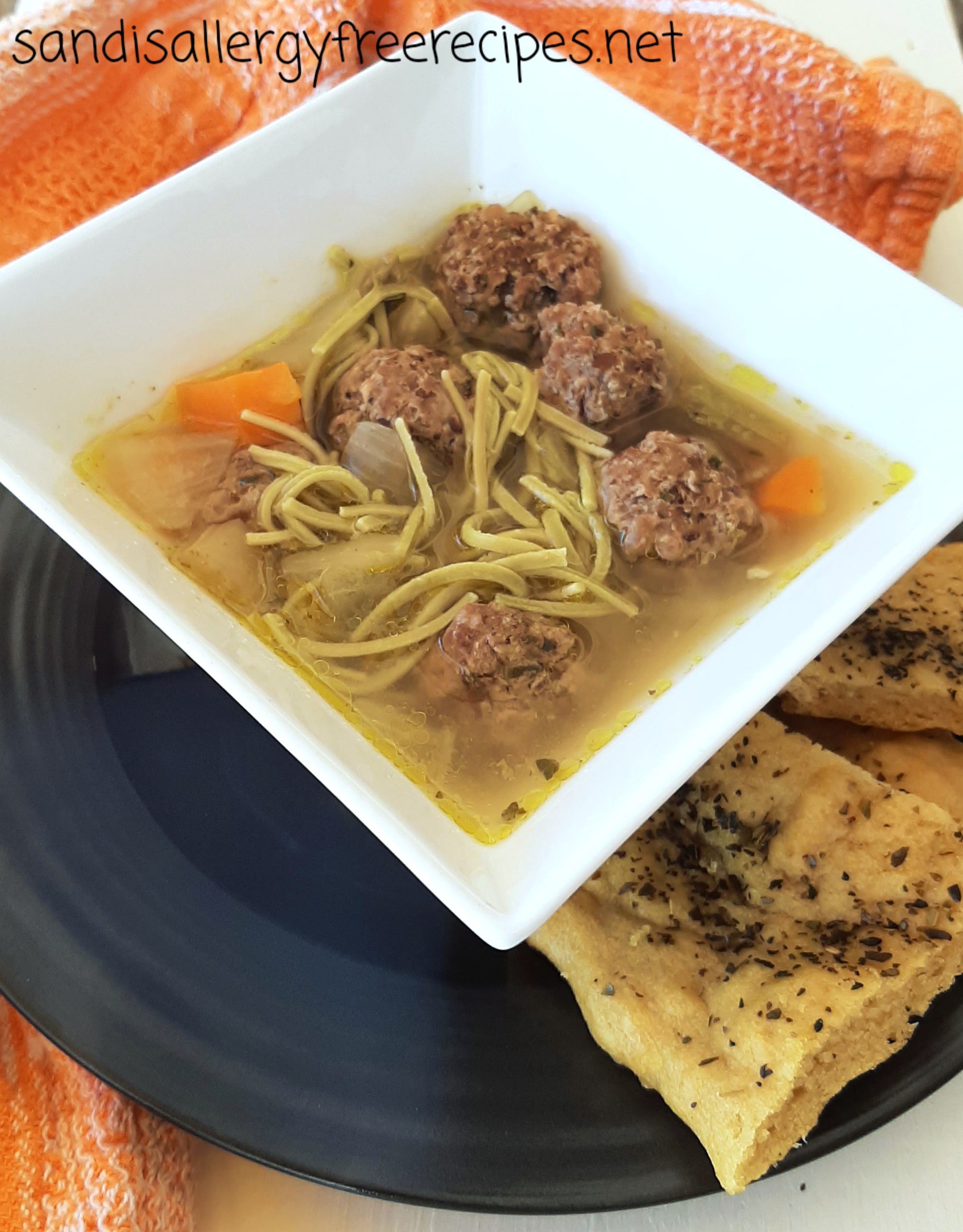 Dutch Meatball Soup Gluten Free ⋆ Sandis Allergy Free Recipes