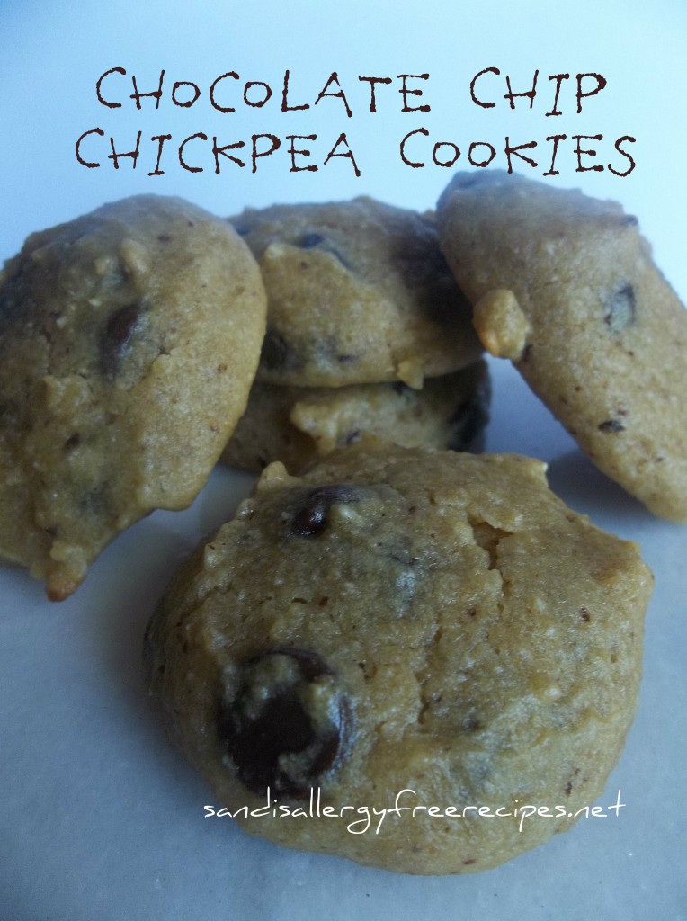 Chocolate Chip Chickpea Cookies