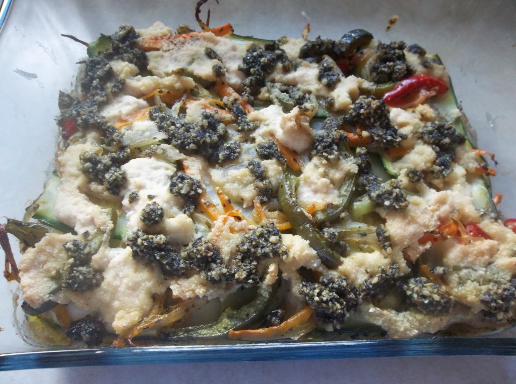 Zucchini Pesto Lasagna