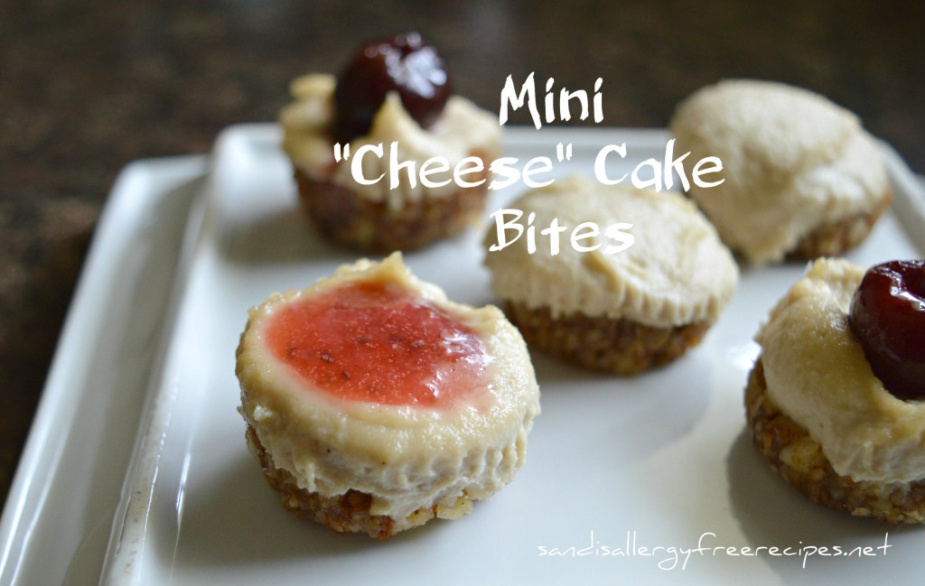 Mini Vegan Cheese Cake Bites