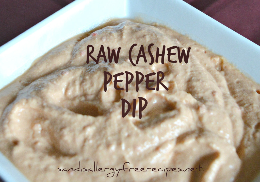 Raw Cashew Pepper Dip