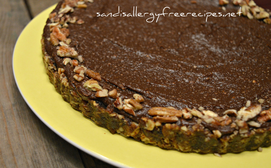 Chocolate Turtle "Cheese" Cake