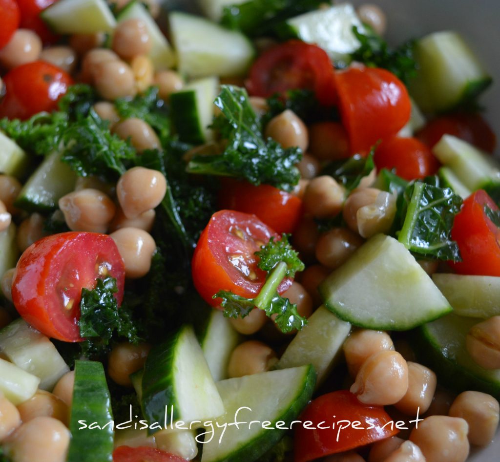 Chickpea and Kale Salad