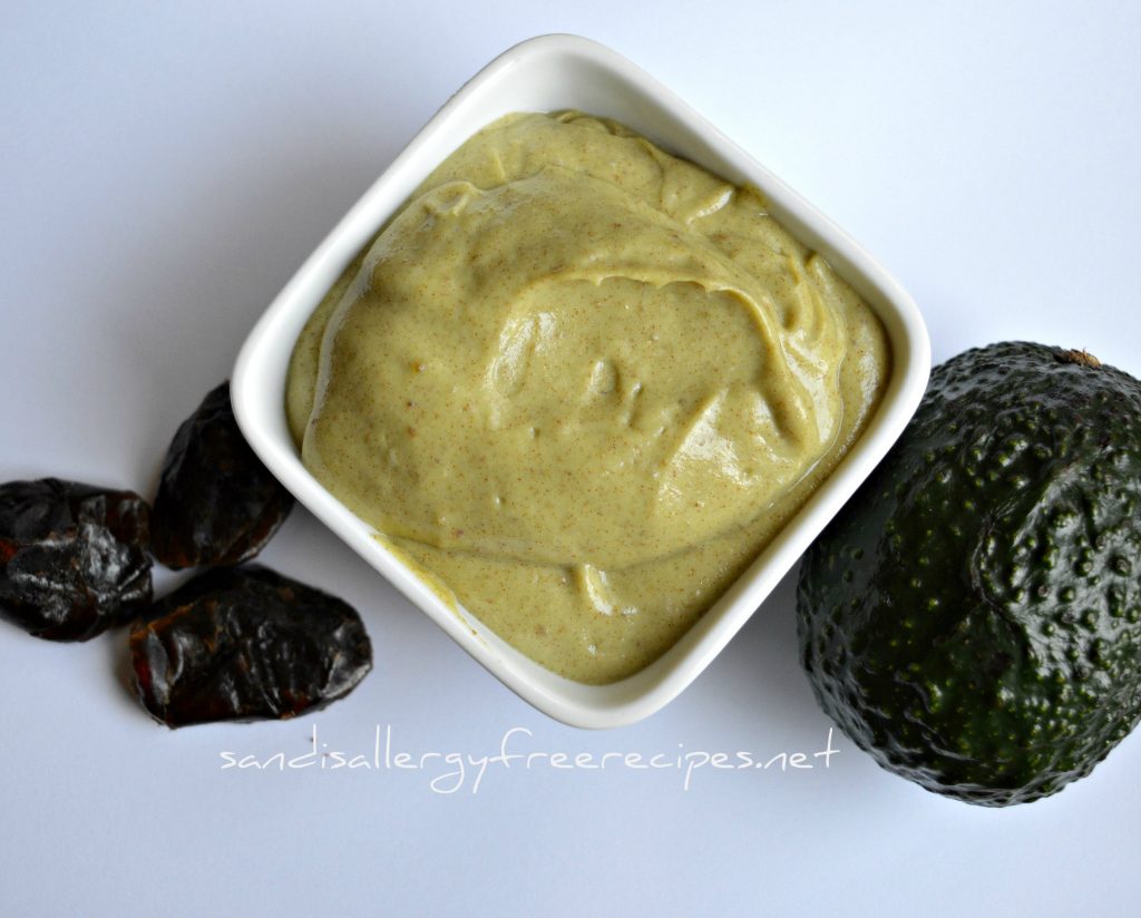 Date Avocado Pudding