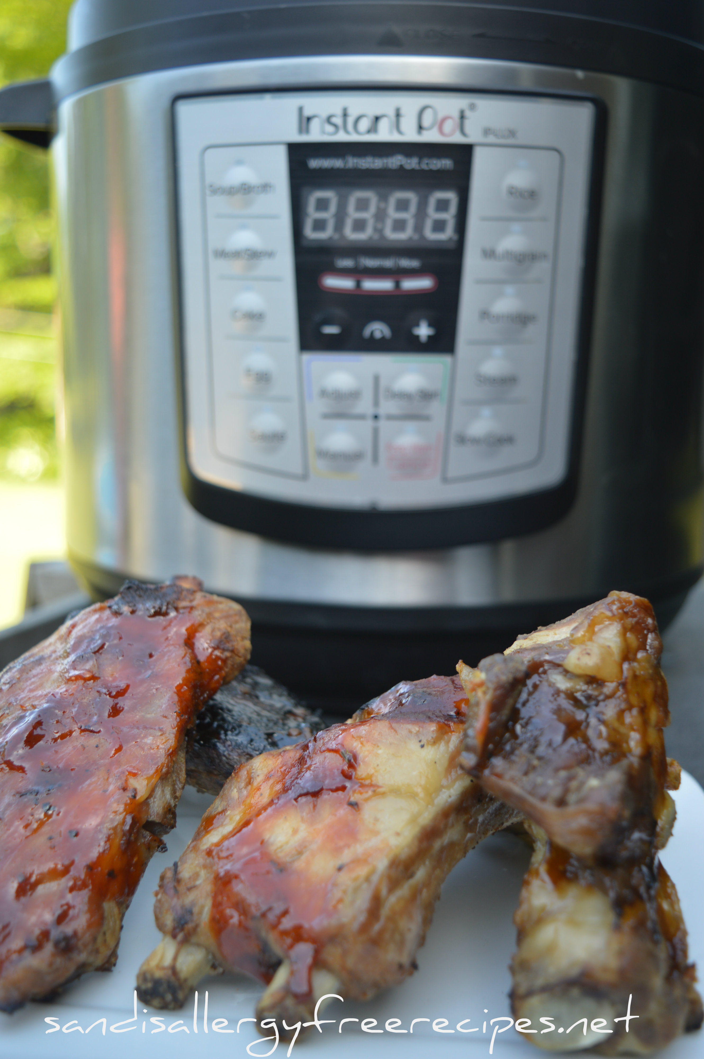 Instant Pot Melt In Your Mouth Ribs (Gluten Free/ Paleo) ⋆ SANDI'S ...