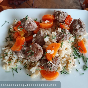 FODMAP Friendly Ginger Meatballs